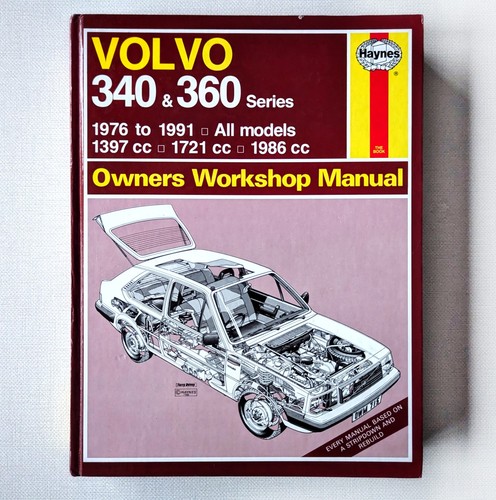 Haynes manual volvo 340 360 - haynes,