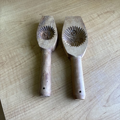 Butter cookie molds carved - 2,