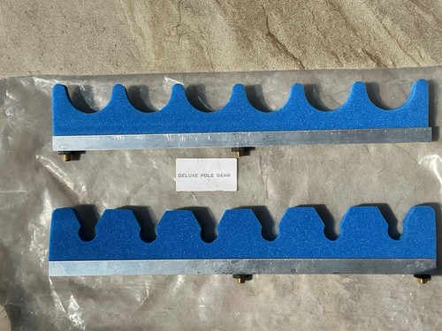 Blue fishing foam pole roosts - fishing,