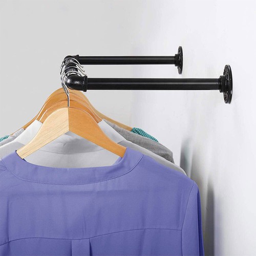 Industrial pipe clothing rack - clothing,