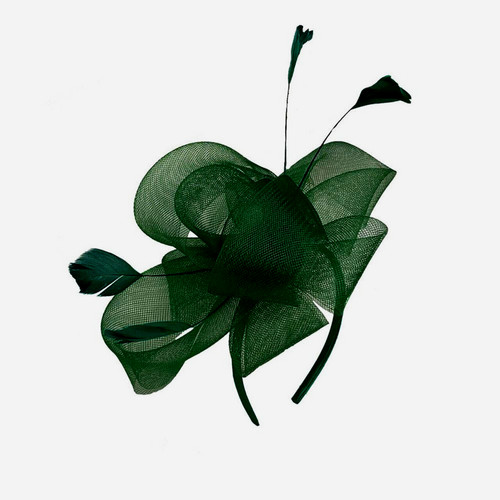 Women feather fascinator - feather,