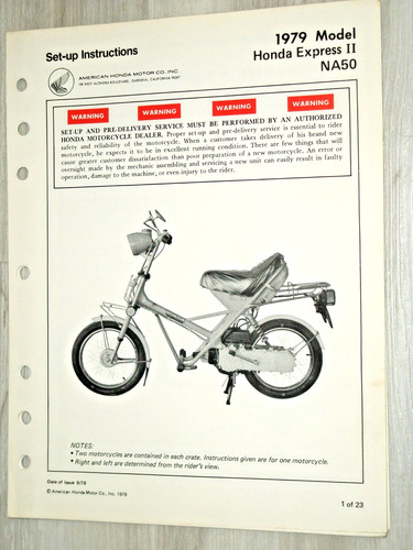 1979 honda na50 - 1979,