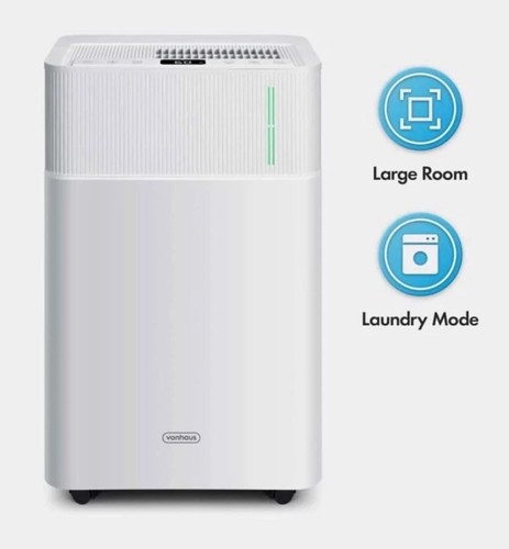 Vonhaus 20l day - 20l/day, dehumidifier