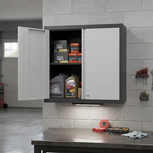 Stylish metal wall cabinet for - wall,
