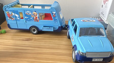 PLAYMOBIL Blue Camper Van and
