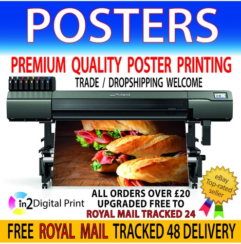 Poster printing satin gloss - poster,