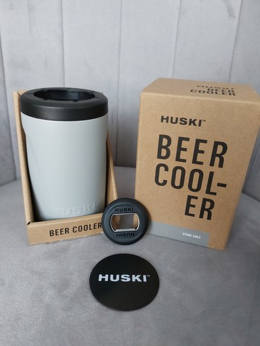 Huski beer cooler - stone, grey