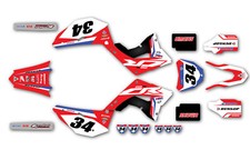 HONDA CR125 CR250 POLISPORT RESTYLE GRAPHICS SET  2002 2003 2004 2005 2006 2007