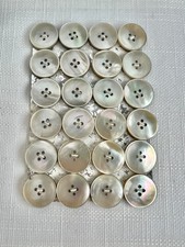 24 Vintage Mother of Pearl MOP