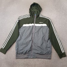 Adidas Mens Jacket Medium Grey