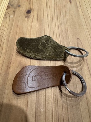 Birkenstock leather keychain - birkenstock,