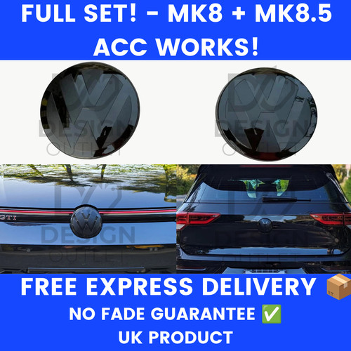 Golf mk8 gloss black - golf,