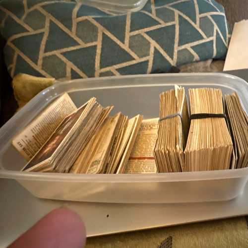Vintage cigarette cards - vintage,