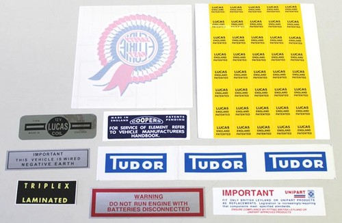 Sticker set decal - sticker, mini