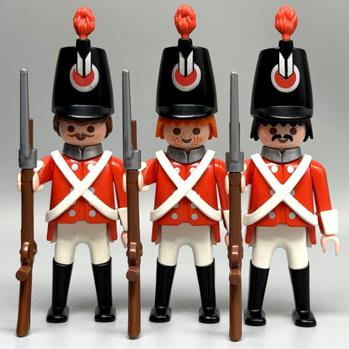 Playmobil redcoats soldiers - 3,