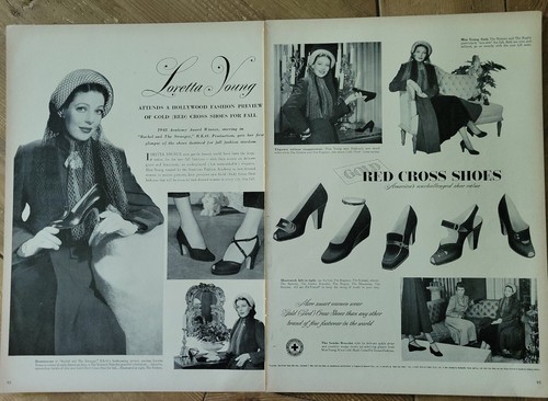 1948 women red cross - red, shoes