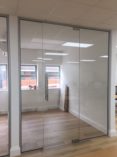 Glass partitioning - glass,