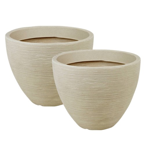Large round modern - plant, pot