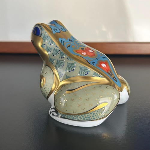 Royal crown derby paperweight - crown,