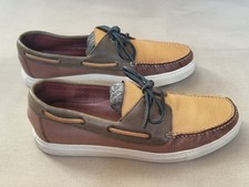 Poste Leather Boat Deck Shoes