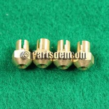 4 MAIN JETS SIZE 125 FITS WEBER CARBURETTOR 40 45 DCOE 48 IDA 40 44 IDF 48 DCO