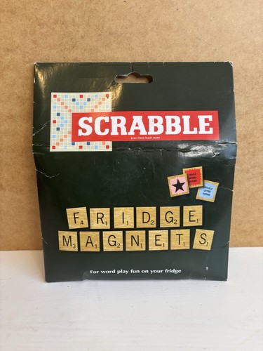 Scrabble magnetic fridge - scrabble,