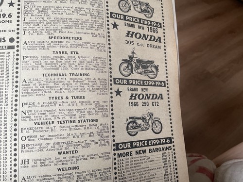 Honda dream 305cc c72 - honda,