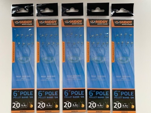 Packs middy pole pellet - middy, 6"