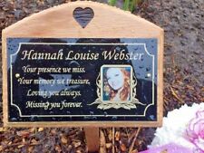 Memorial Plot Tree Marker to Commemorate Cremation Ashes or Grave Burial Ground