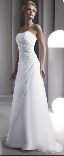 Maggie sottero ivory strapless - sottero,