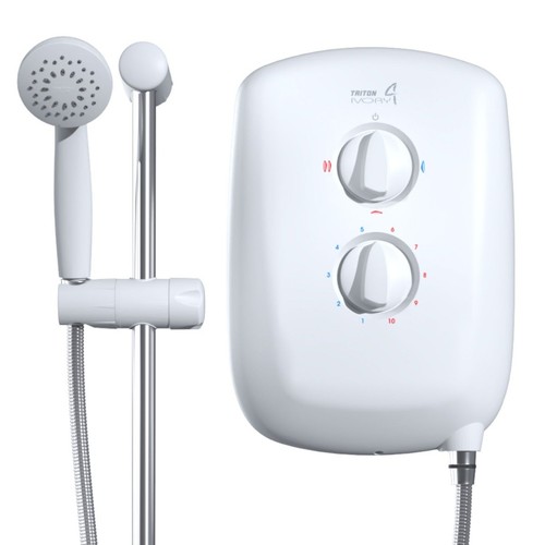 Triton ivory electric shower - ivory,
