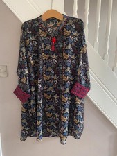 Floaty dress colourful