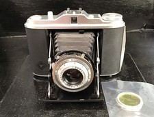 Vintage Agfa Isolette Agnar Folding Camera Spares Repairs With Yellow Lens