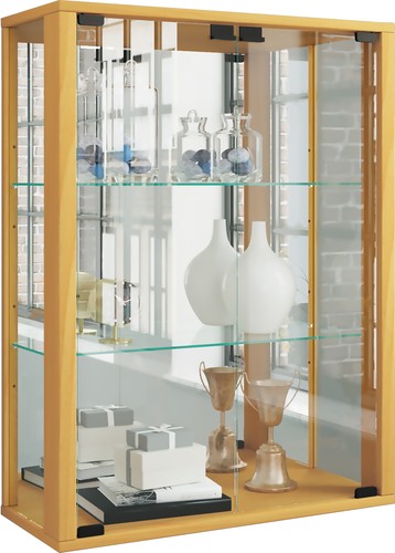Wall display cabinet - , glass