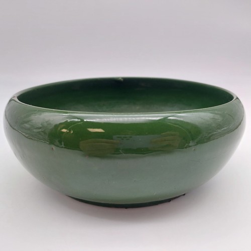 Green vintage stoneware - green, bowl