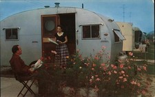 Camper/RV Woman Man Teardrop