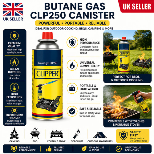 Butane gas canister - butane,