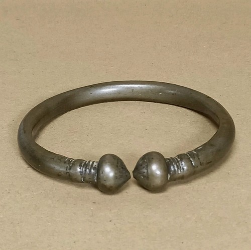 Antique african brass anklet - antique,