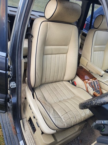 Range rover p38 leather seats - leather,