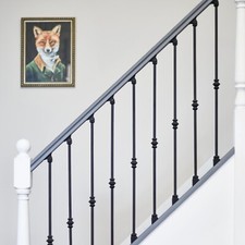 Enfield Black Steel Stair