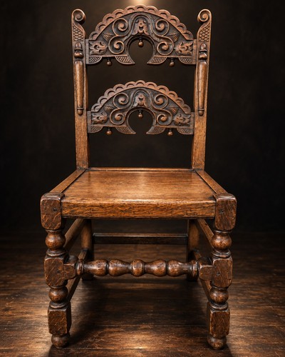 Antique carved oak - antique,