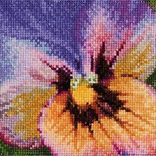 Cross-stitch kit Pansy 454A thea gouverneur