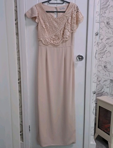 Gina bacconi size nude lace - size,