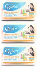 Quies Pair of Foam Earplugs of Earplugs - Pack of 3