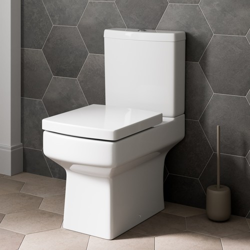 White ceramic square modern - ceramic,