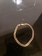 Woman’s 9ct Gold Curb Bracelet 5 Grams 7.5 inch’s 