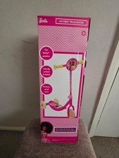 Barbie Deluxe Tri-Scooter Kids Girls Outdoor Pink