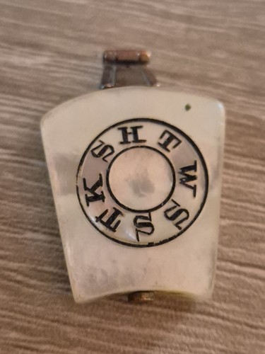 9ct masonic fob chalcedony - 9ct,