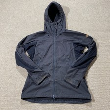 Fjallraven Abisko Lite Jacket Womens Medium Grey Trekking Shell Windbreaker