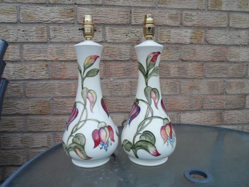 Moorcroft pair fuschia - moorcroft,